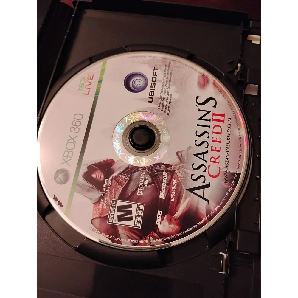 Xbox Game Lot Call of Duty Modern Warfare Assassin's Creed II & IV Black Flag